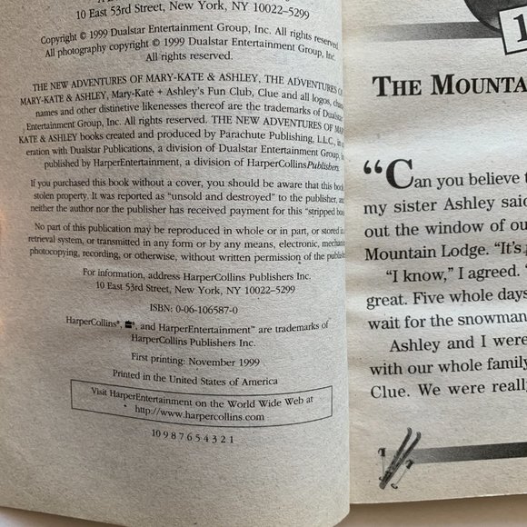 The New Adventures of Mary-Kate & Ashley Books: Creepy Castle & Mountain Mystery - Picture 4 of 12